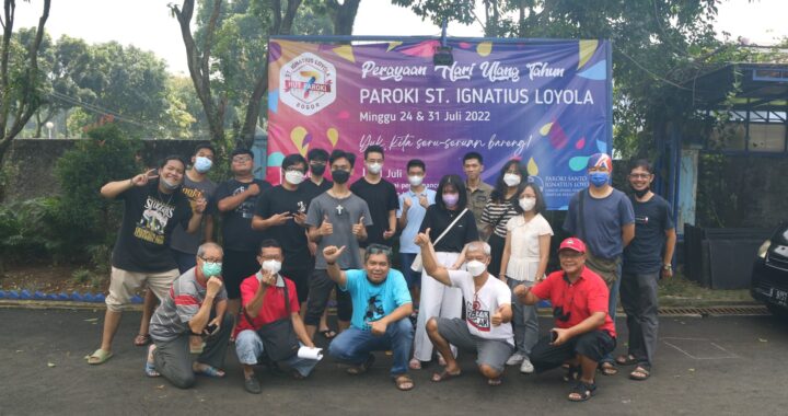 Persiapan Hari Ulang Tahun Paroki St. Ignatius Loyola, Bogor